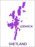 Shetland map